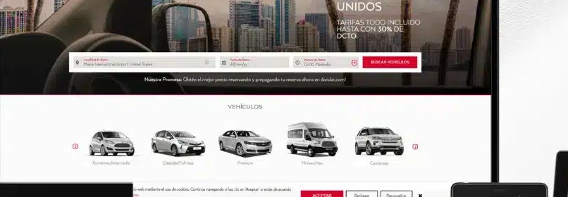 Proyecto web Avis alquiler de autos